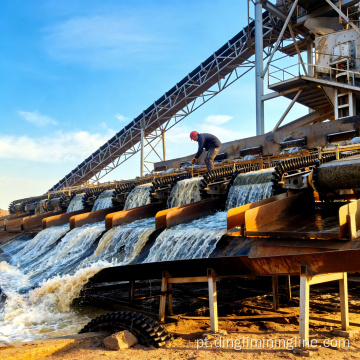 Planta de processamento de ouro chave na mão com equipamento de mineração